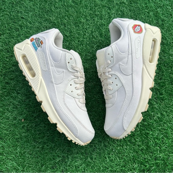 Nike Air Max 90 Se Sail - Cashmere / Team Gold - Picture 14 of 16